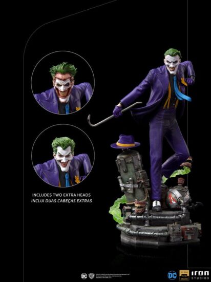 DC Comics Deluxe Art Scale Statue 1/10 The Joker 23 cm