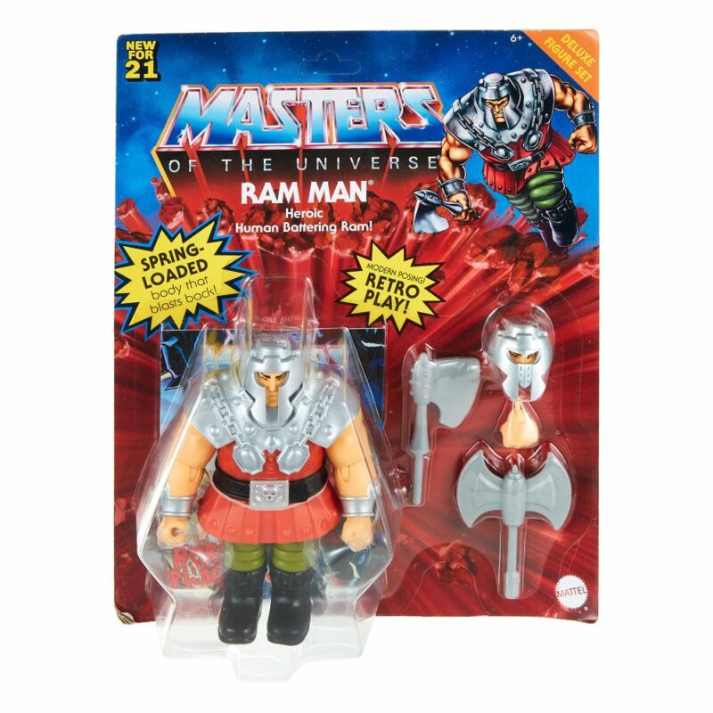 Masters of the Universe Deluxe Action Figure 2021 Ram Man 14 cm - immagine 3