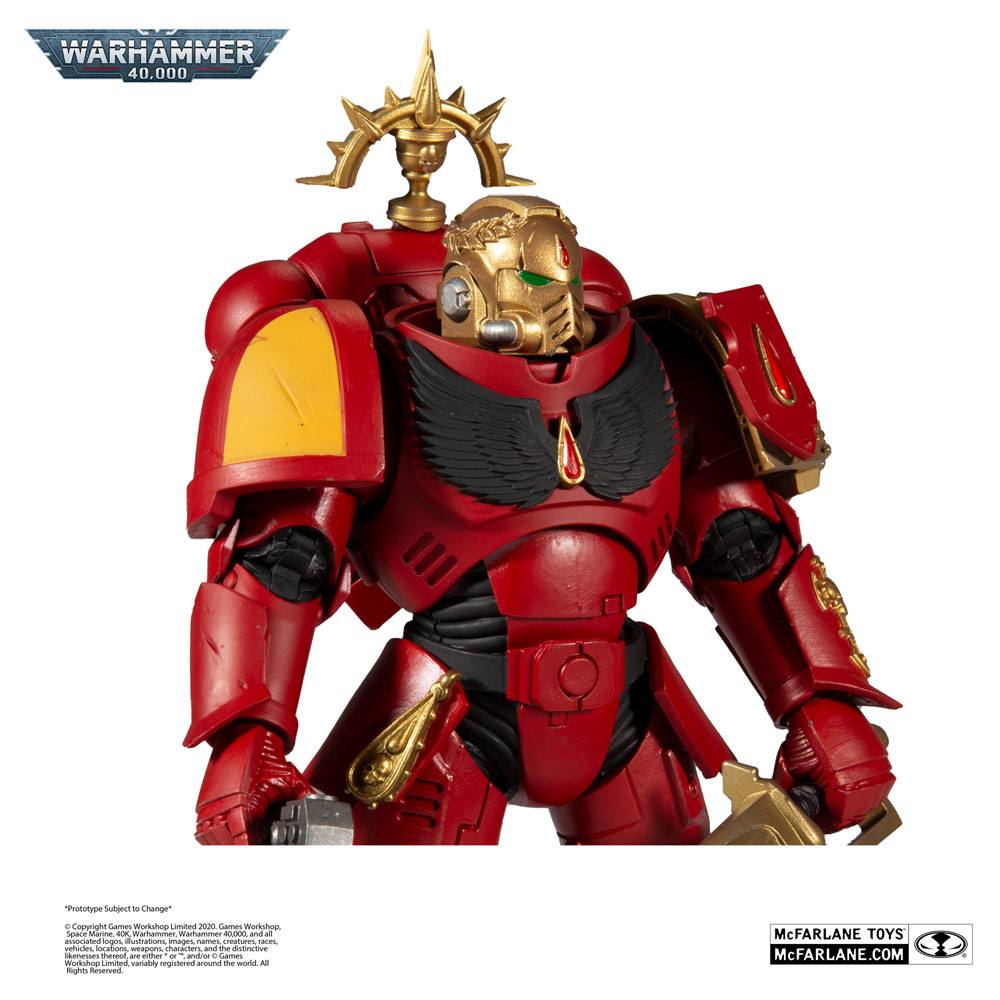 Warhammer 40k Action Figure Blood Angels Primaris Lieutenant (Gold Label Series) 18 cm - immagine 4