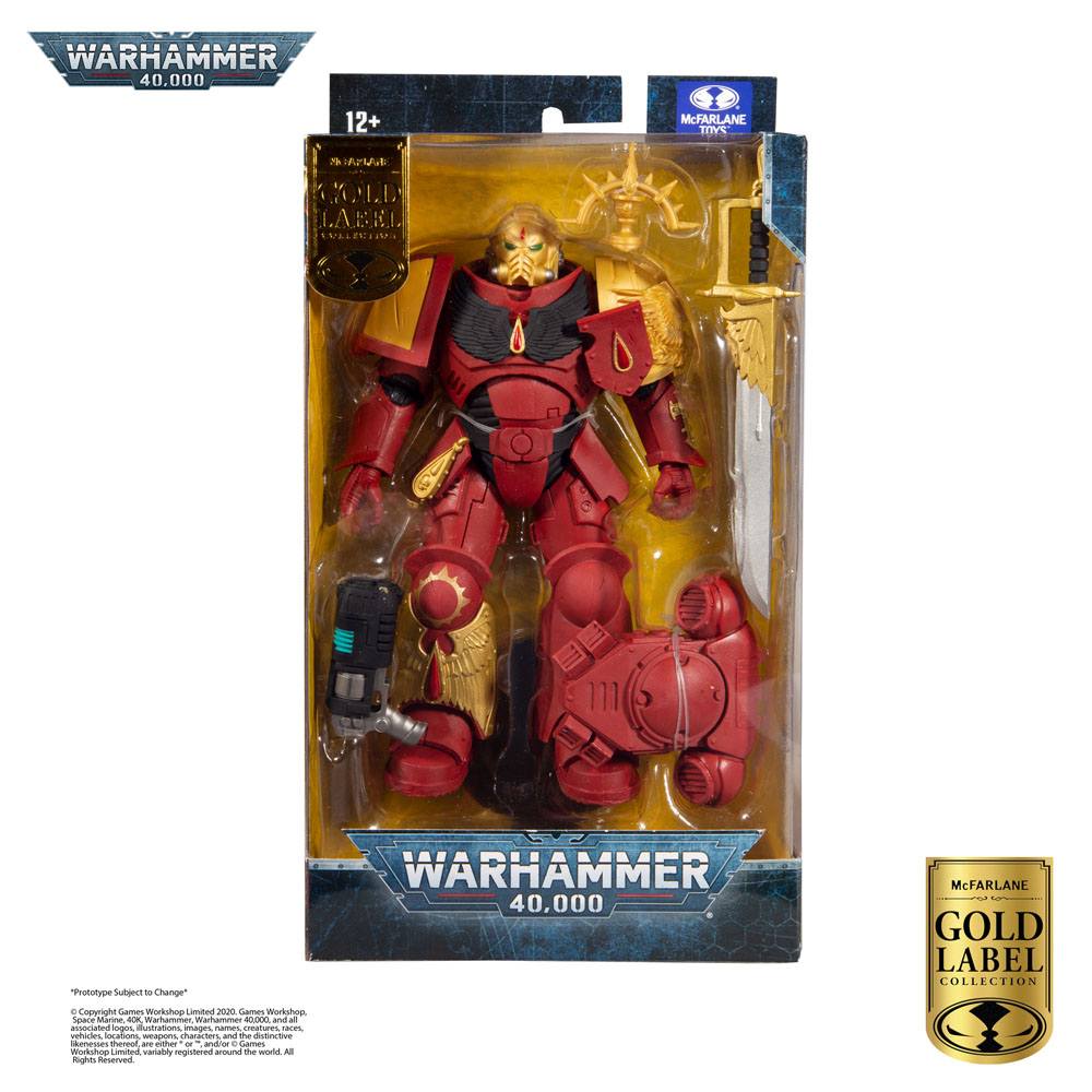 Warhammer 40k Action Figure Blood Angels Primaris Lieutenant (Gold Label Series) 18 cm