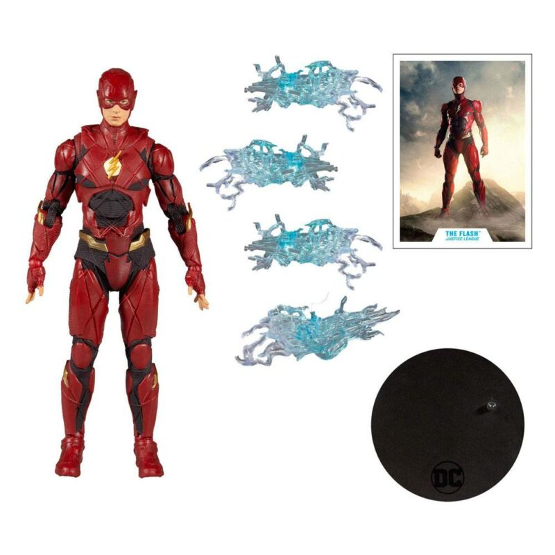 DC Justice League Movie Action Figure Flash 18 cm - immagine 3
