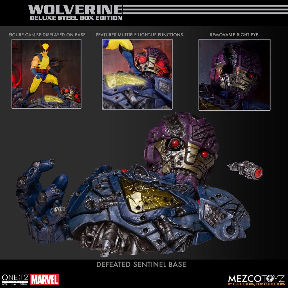 Marvel Universe Action Figures 1/12 Wolverine Deluxe Steel Box Edition 16 cm - immagine 5