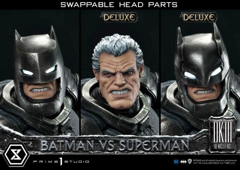 DC Comics Statue Batman Vs. Superman (The Dark Knight Returns) Deluxe Bonus Ver. 110 cm - immagine 3