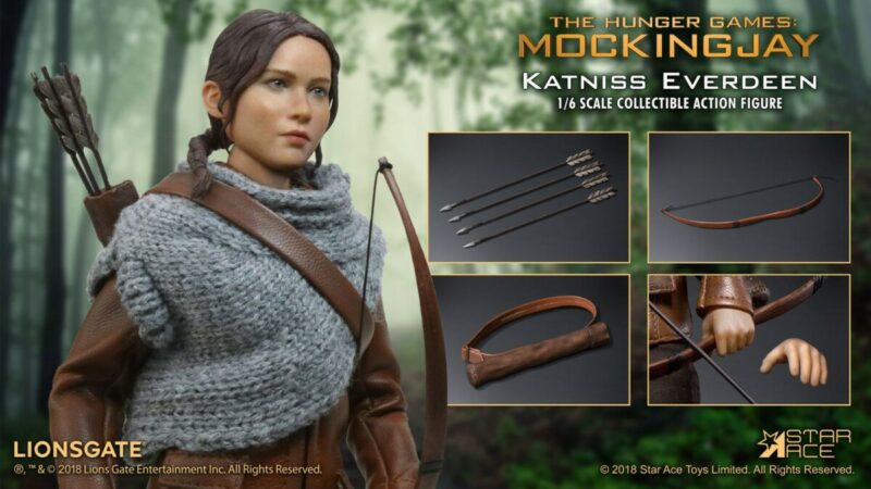 The Hunger Games Catching Fire MFM Action Figure 1/6 Katniss Everdeen Hunting Ver. 30 cm - immagine 2