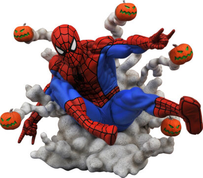Marvel Comic Gallery PVC Statue Spider-Man Pumpkin Bombs 15 cm
