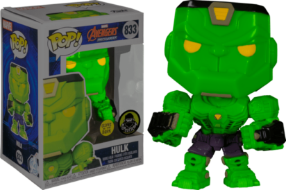 Avengers Mech Strike POP! Vinyl Figure Hulk Glow in the Dark Limited 9 cm