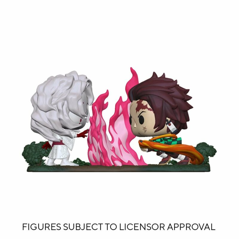 Demon Slayer POP! 2-pack Vinyl Figures Tanjiro vs Rui 9 cm