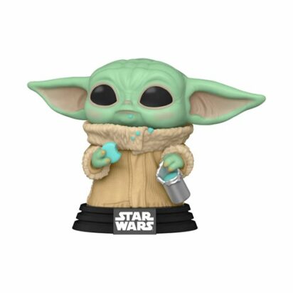 Star Wars: The Mandalorian POP! Star Wars Vinyl Figure Grogu (The Child) with cookie 9 cm