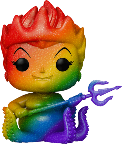 The Little Mermaid POP! Pride Vinyl Figure Ursula Diamond Glitter (RNBW) Limited 9 cm