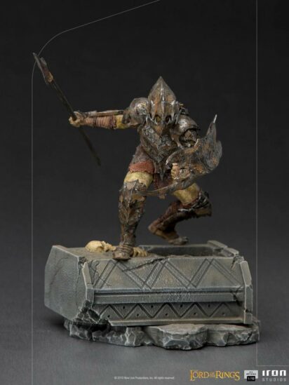 Lord Of The Rings BDS Art Scale Statue 1/10 Armored Orc 20 cm