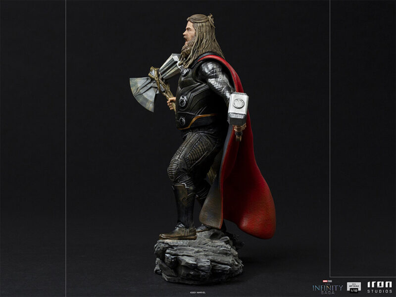 The Infinity Saga BDS Art Scale Statue 1/10 Thor Ultimate 23 cm - immagine 4