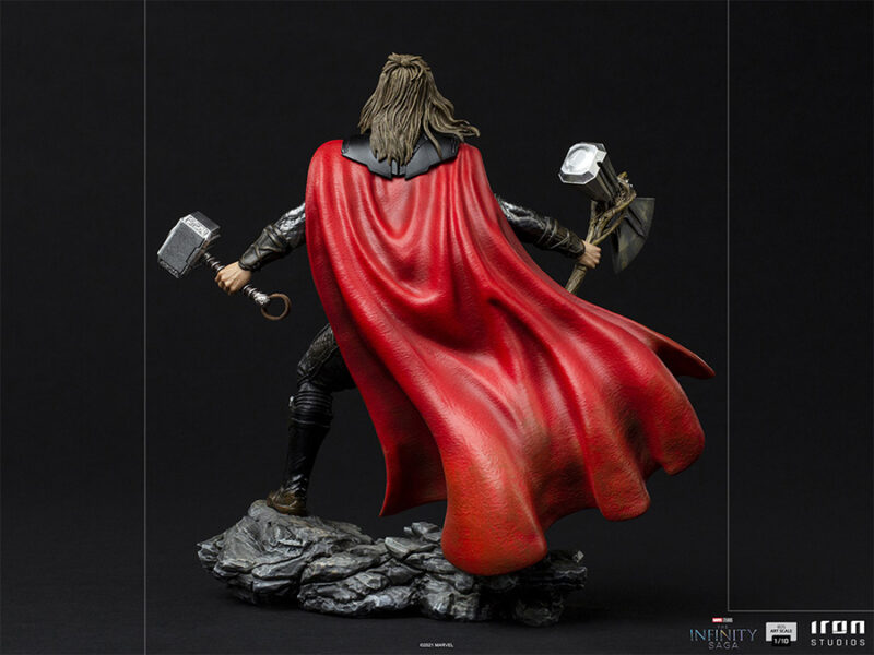 The Infinity Saga BDS Art Scale Statue 1/10 Thor Ultimate 23 cm - immagine 3