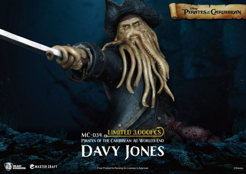 Pirates of the Caribbean: At World's End Master Craft Statue Davy Jones 42 cm - immagine 4