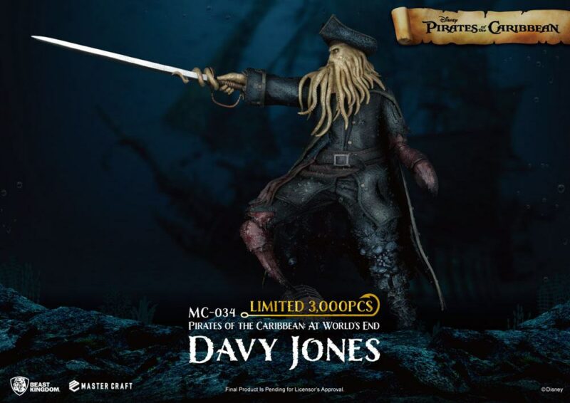 Pirates of the Caribbean: At World's End Master Craft Statue Davy Jones 42 cm - immagine 2