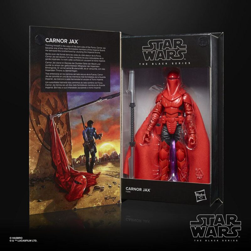 Star Wars Crimson Empire Black Series Lucasfilm 50th Anniversary Action Figure 2021 Carnor Jax 15 cm