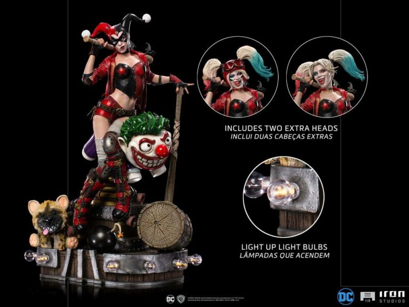 DC Comics Prime Scale Statue 1/3 Harley Quinn 66 cm - immagine 2