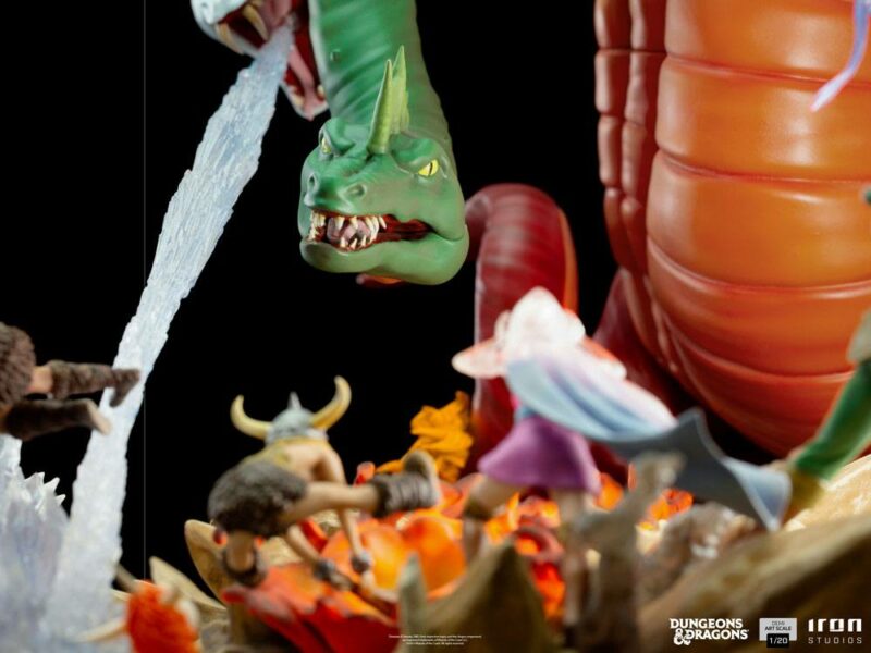 Dungeons & Dragons Demi Art Scale Statue 1/20 Tiamat Battle 56 cm - immagine 3