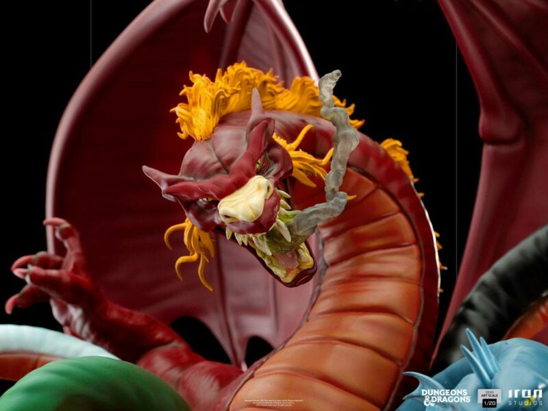 Dungeons & Dragons Demi Art Scale Statue 1/20 Tiamat Battle 56 cm - immagine 7