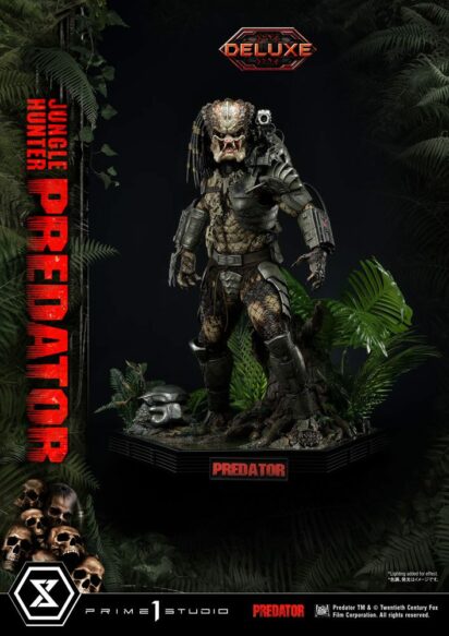 Predator Museum Masterline Statue 1/3 Jungle Hunter Predator Deluxe Bonus Version 90 cm