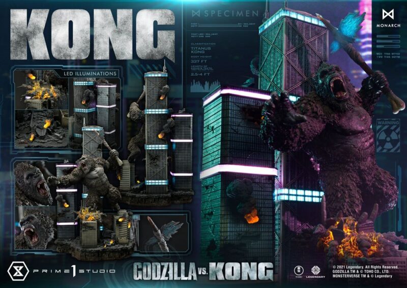 Godzilla vs. Kong Statue Kong Final Battle 80 cm - immagine 6