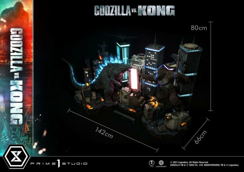 Godzilla vs. Kong Diorama Godzilla vs. Kong Final Battle 80 cm - immagine 4