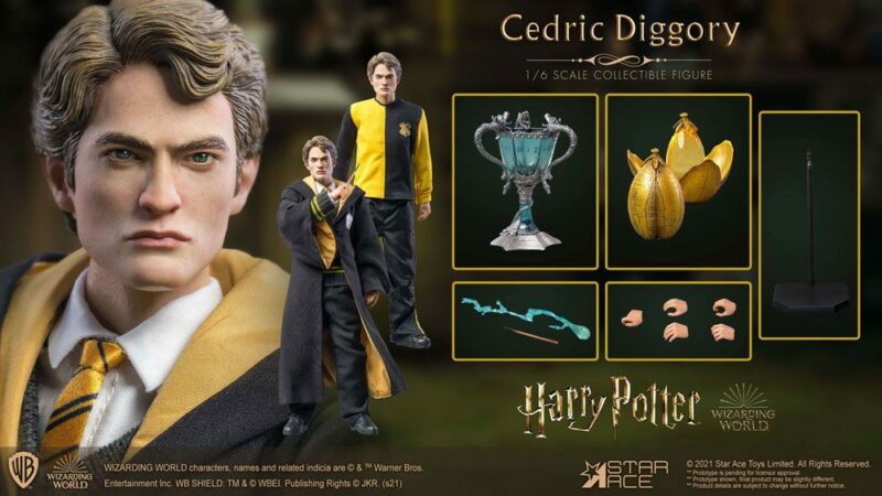 Harry Potter My Favourite Movie Action Figure 1/6 Cedric Diggory Deluxe Version 30 cm - immagine 3