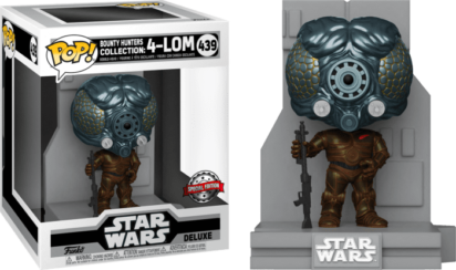 Star Wars Episode V: The Empire Strikes Back POP! Bounty Hunters Deluxe Vinyl Figure 4-Lom Limited