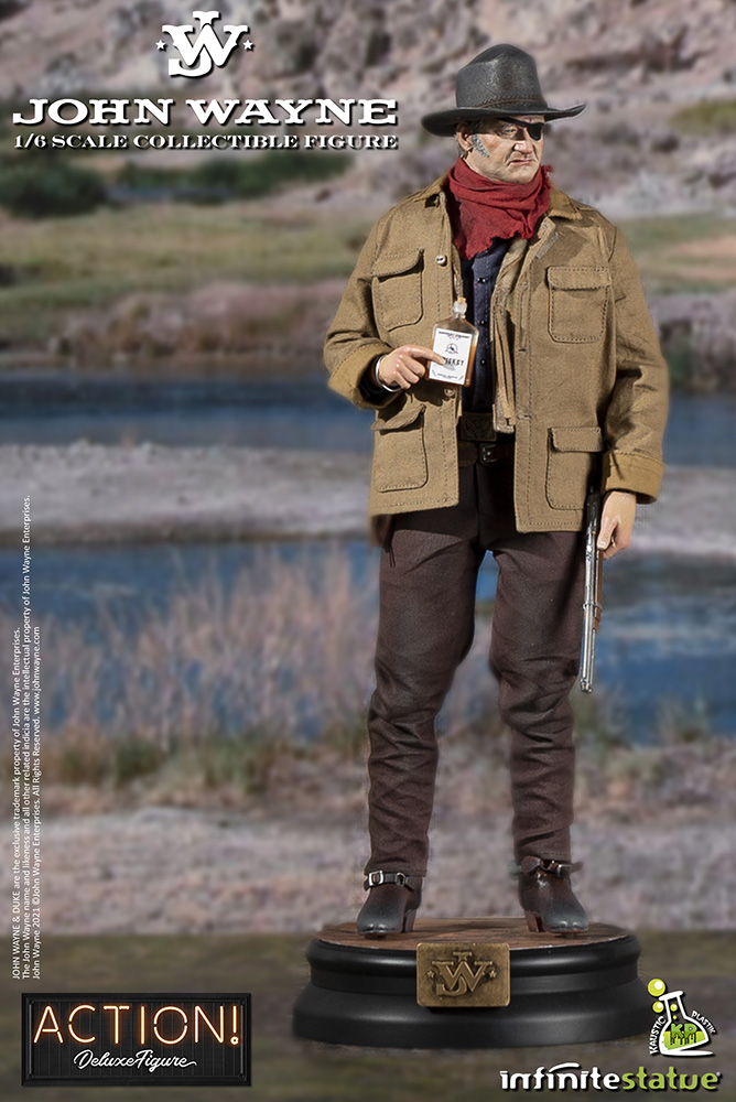 JOHN WAYNE 1/6 ACTION FIGURE - immagine 5