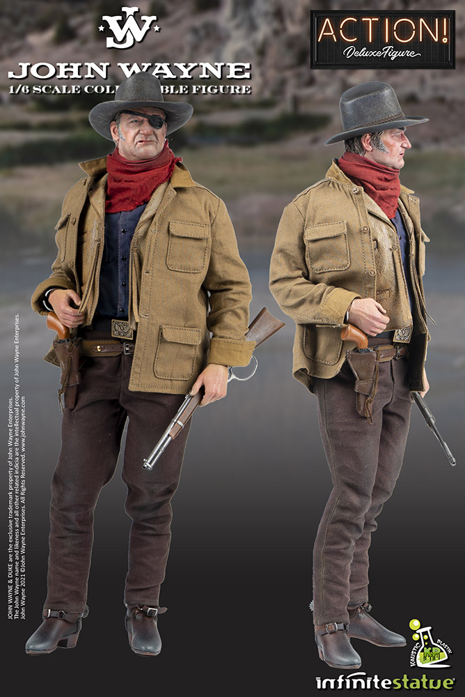JOHN WAYNE 1/6 ACTION FIGURE - immagine 6
