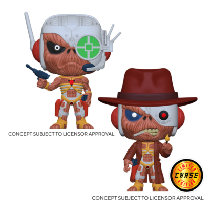 Iron Maiden POP! Rocks Vinyl Figures Eddie - Somewhere in Time 9 cm Assortment (2)