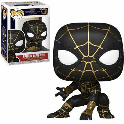 Spider-Man: No Way Home POP! Vinyl Figure Spider-Man (Black & Gold Suit) 9 cm