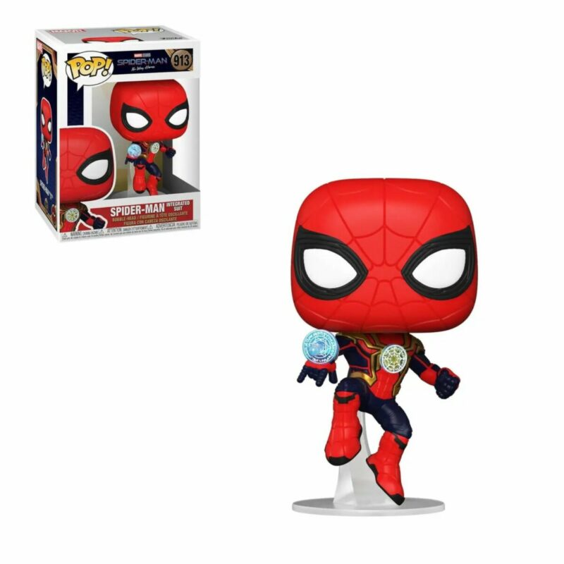 Spider-Man: No Way Home POP! Vinyl Figure Spider-Man (Integrated Suit) 9 cm