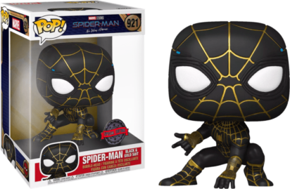 Spider-Man: No Way Home Super Sized Jumbo POP! Vinyl Figure Spider-Man (Black & Gold Suit) 25 cm