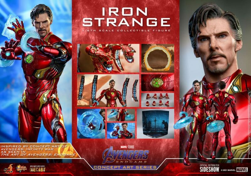 Avengers: Endgame Concept Art Series PVC Action Figure 1/6 Iron Strange 32 cm - immagine 2
