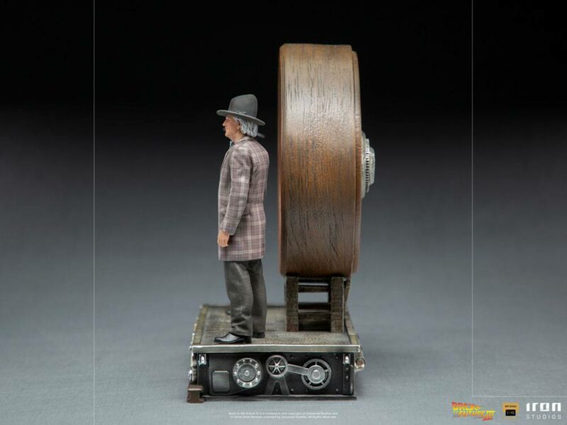 Back to the Future III Deluxe Art Scale Statue 1/10 Marty and Doc at the Clock 30 cm - immagine 6