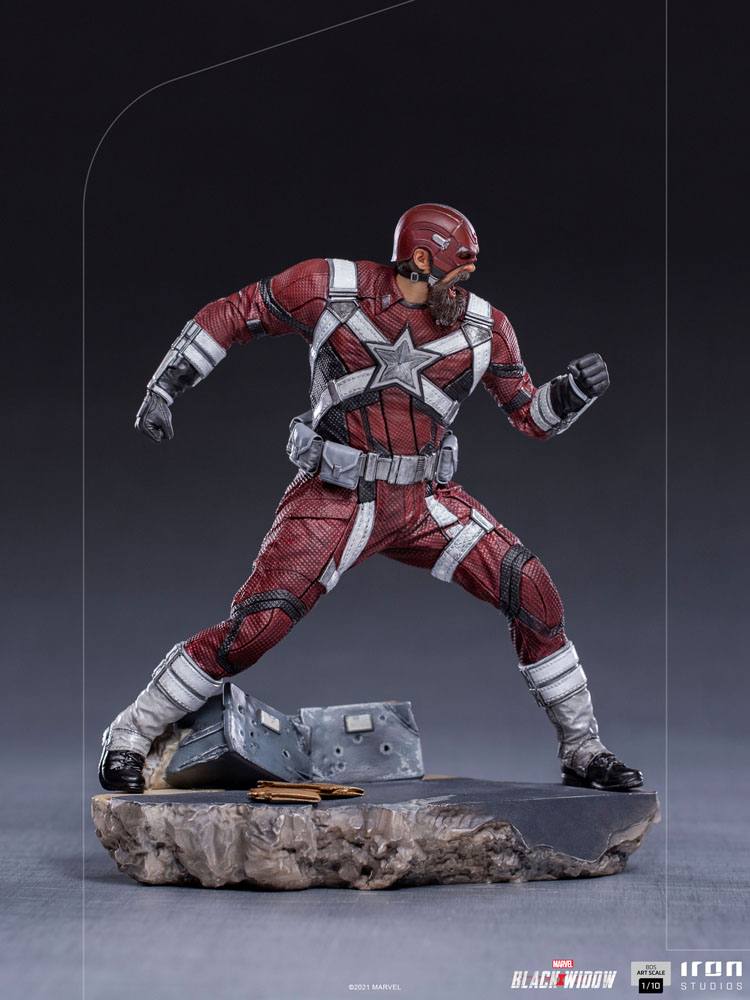 Black Widow BDS Art Scale Statue 1/10 Red Guardian 20 cm - immagine 3