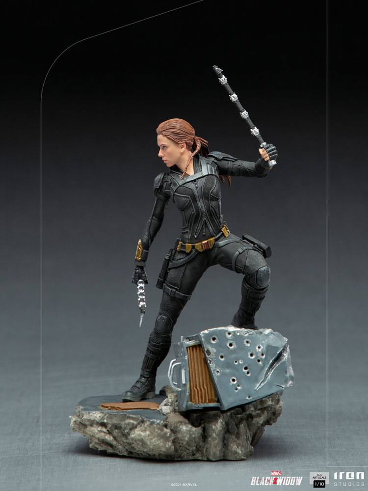 Black Widow BDS Art Scale Statue 1/10 Natasha Romanoff 21 cm - immagine 4