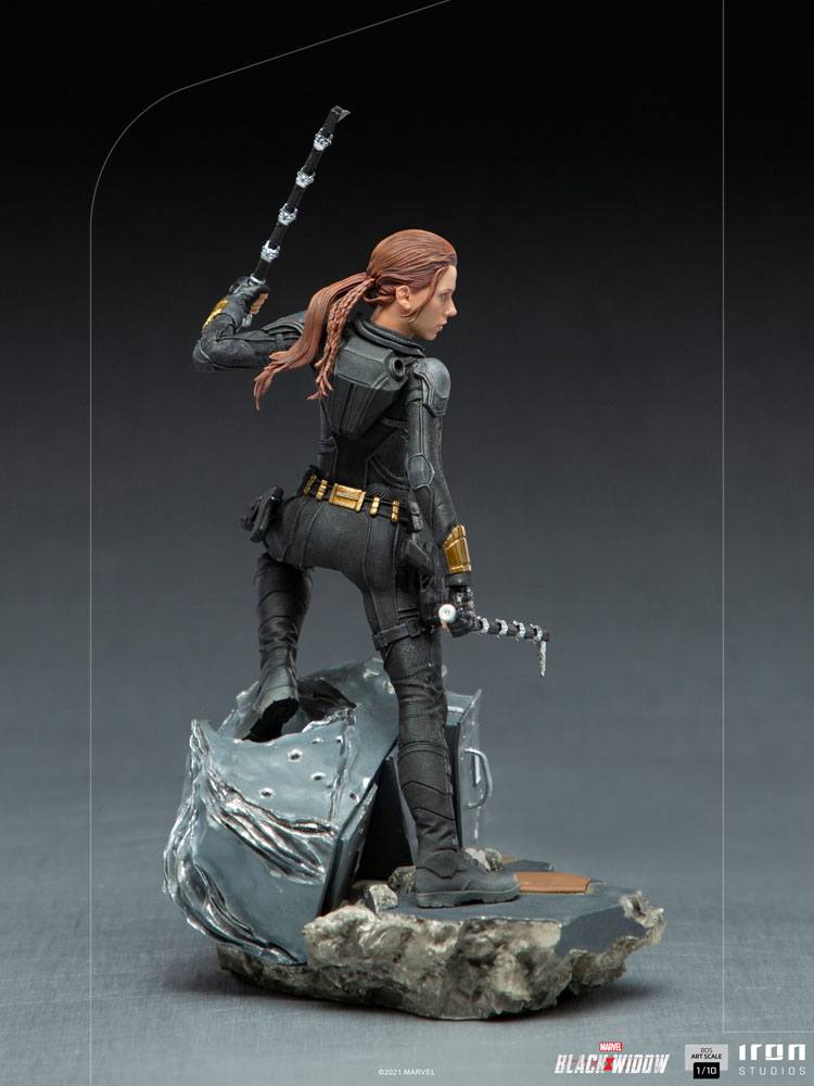 Black Widow BDS Art Scale Statue 1/10 Natasha Romanoff 21 cm - immagine 2