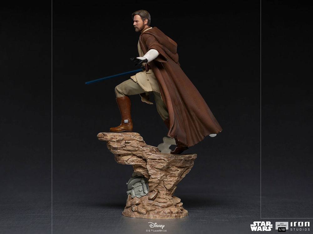 Star Wars Deluxe BDS Art Scale Statue 1/10 Obi-Wan Kenobi 28 cm - immagine 4