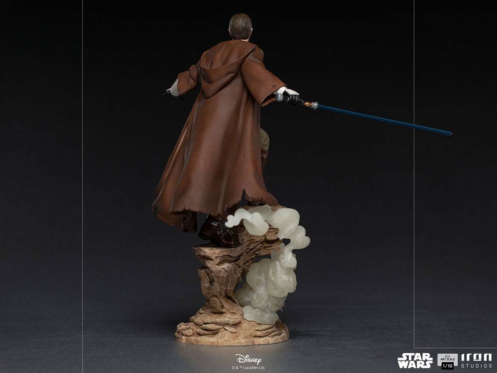 Star Wars Deluxe BDS Art Scale Statue 1/10 Obi-Wan Kenobi 28 cm - immagine 3