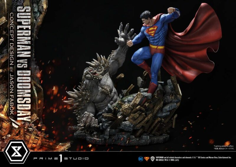 DC Comics Statue 1/3 Superman Vs. Doomsday by Jason Fabok 95 cm