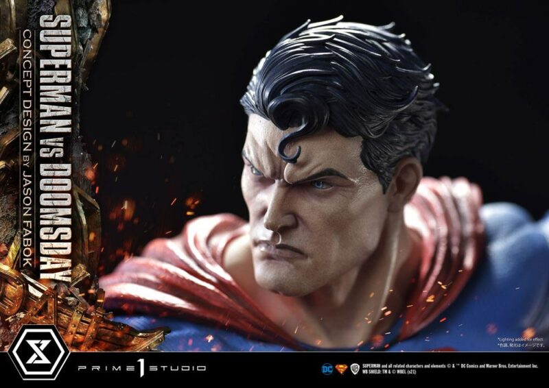 DC Comics Statue 1/3 Superman Vs. Doomsday by Jason Fabok 95 cm