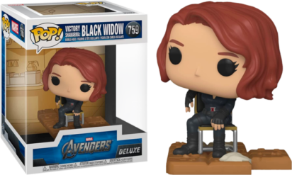 The Avengers POP! Vinyl Figure Black Widow Victory Shawarma Diorama Deluxe Limited