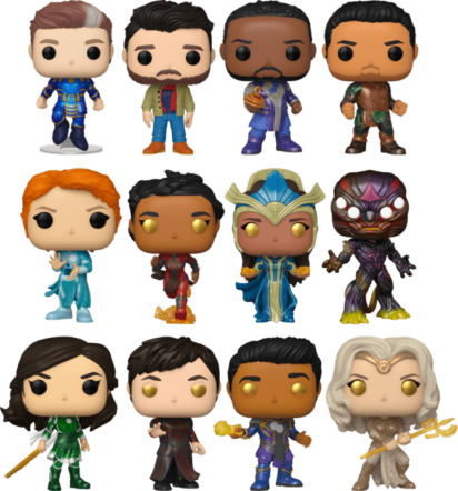Eternals (2021) - A Deviant Lurking In A Pop! Vinyl Bundle (Set 12)