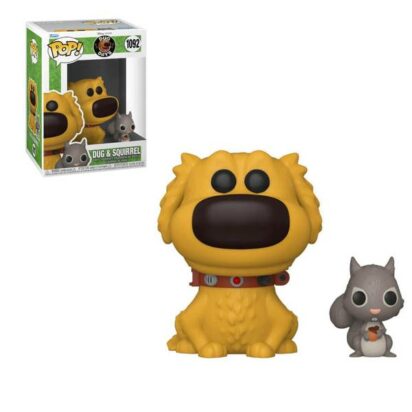 Dug Days POP & Buddy Disney Vinyl Figure Dug w/Squirrel 9 cm