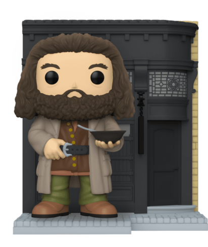 Harry Potter POP! Vinyl Figure Hagrid with The Leaky Cauldron Diagon Alley Diorama Deluxe Limited