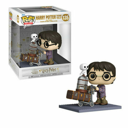 Harry Potter POP! Deluxe Vinyl Figure Harry Pushing Trolley 9 cm