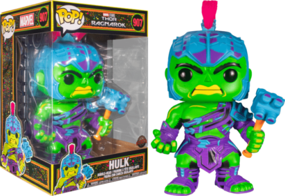 Marvel: Blacklight Pop! Oversized Vinyl Figure Hulk Gladiator Blacklight Limited 25 cm