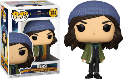 Marvel The Eternals POP! Movies Vinyl Figure Sersi in Compound Outfit Limited 9 cm