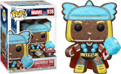 Marvel POP! Vinyl Figure Holiday Thor Diamomd Glitter Limited 9 cm